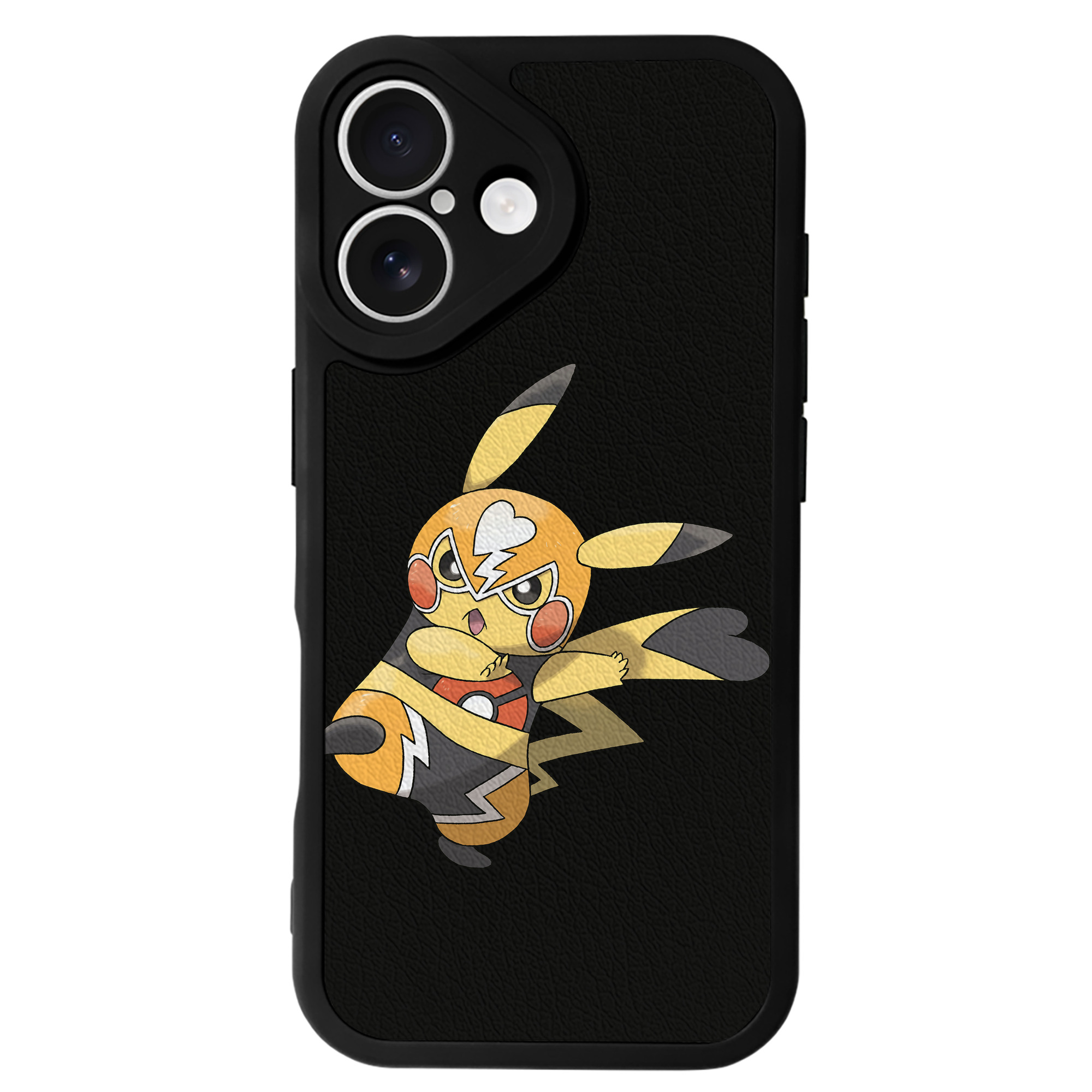 （画像用） ポケットモンスター Pokémon 【iPhone 16シリーズ対応】シリコンスマホケース（レザー調） 材質：シリコン